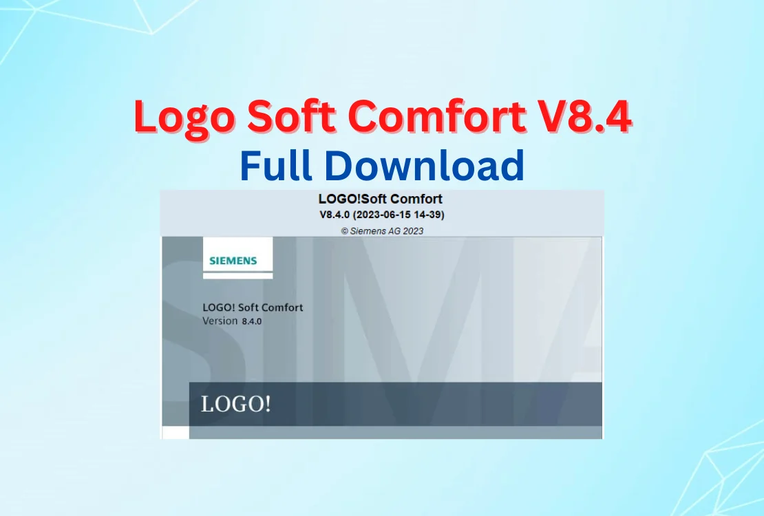 نرم افزار لوگو LOGO8 زیمنس LOGO Soft Comfort v8.4